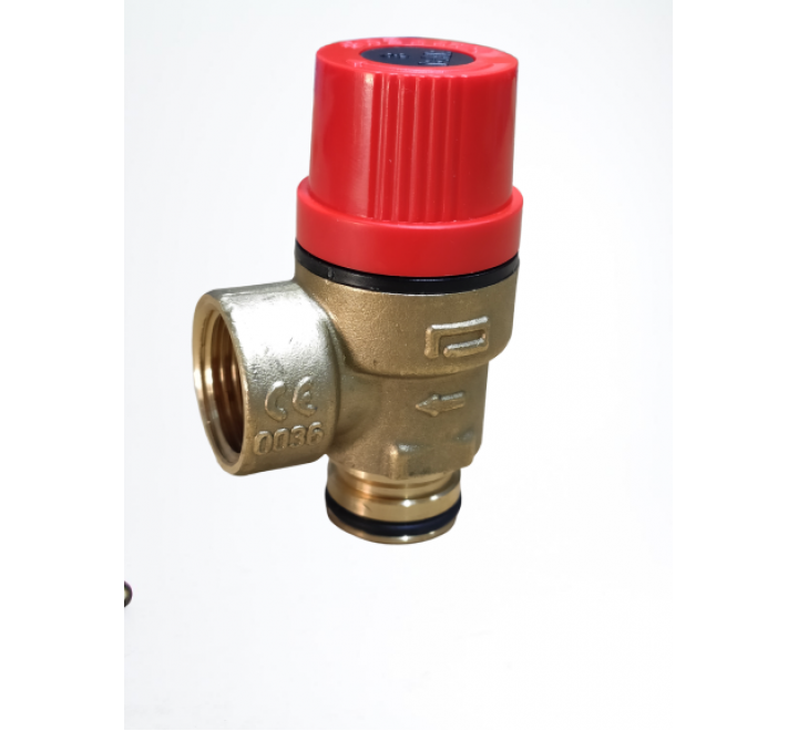 Kombi Emniyet Ventili Geçmeli 3 Bar 1 / 2 Çeşitli Markalar Uyumludur