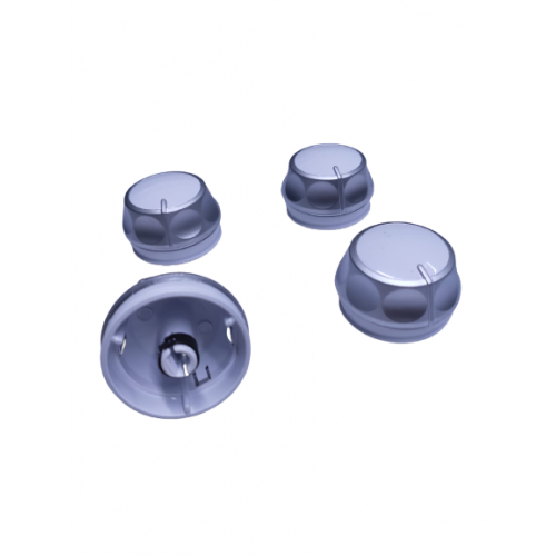 Fırın Ve Set Üstü Ocak Düğmesi 4lü Takım Metal Gövde