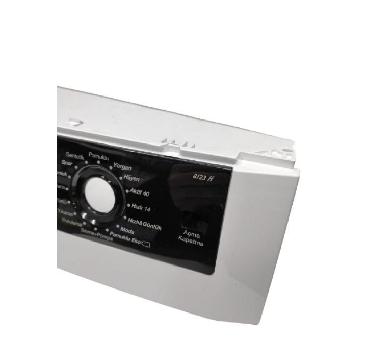 Arçelik 8123 H Çamaşır Makinesi Ön Pano