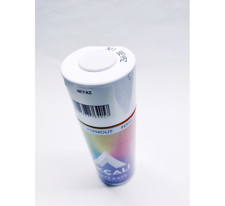 AKÇALI SPREY BOYA ( 301 ) PARLAK BEYAZ