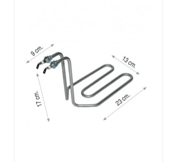 SANAYİ TİPİ FRİTÖZ REZİSTANSI 2500W 220V 8.5 CR-Nİ